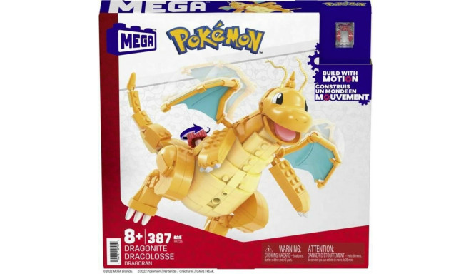 Строительный набор Mega Construx Mega Pokémon Дракон 387 Предметы