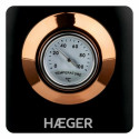 Veekeetja ja Elektriline Teekann Haeger EK-22B.024A Must Roostevaba teras 2200 W 1,7 L