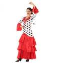 Маскарадные костюмы для взрослых Flamenca Красный Испания - M/L