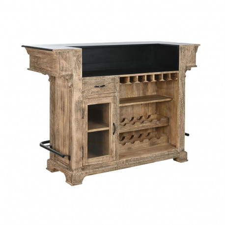 Bar unit Home ESPRIT Brown Black Natural 152 x 61 x 107 cm BAR