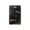 Kõvaketas Samsung 870 EVO 2,5" 250 GB SSD SATA Must 250 GB SSD