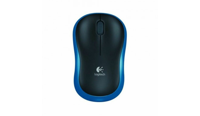 Hiir Logitech LGT-M185B Must Mustvalge 1000 dpi