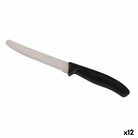 Nugade Komplekt Quttin Must Hõbedane 6 Tükid, osad 21,2 cm (12 Ühikut)