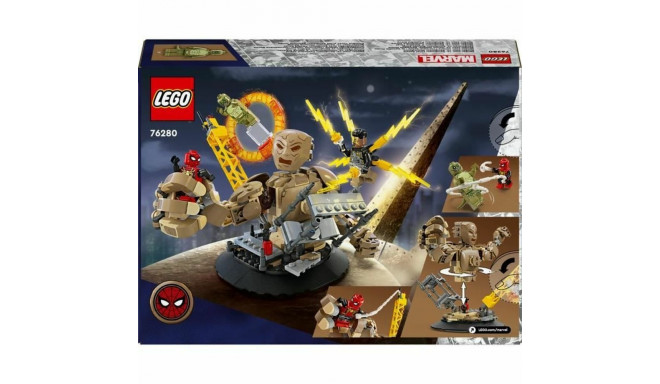 Konstruktsioon komplekt Lego 76280 Spiderman vs. Sandman: Final Battle Mitmevärviline 347 Tükid, osa