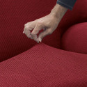 Sofa Cover Sofakover Romeo 220 - 260 cm 4 places - Dark Orange