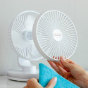 Lādējams Galda Ventilators ar LED Gaismu FanLed InnovaGoods Ø6,6'' 4000 mAh