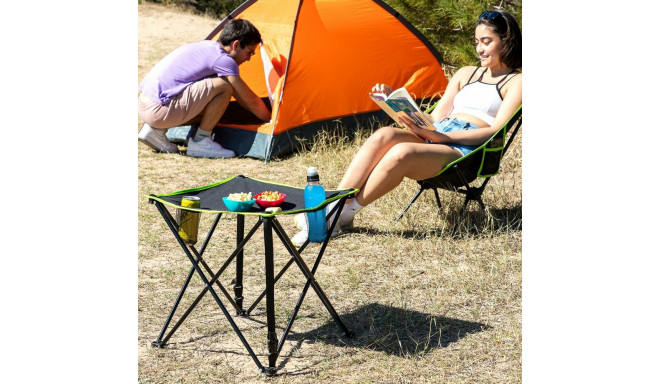 Folding Textile Camping Table with Cover Cafolby InnovaGoods