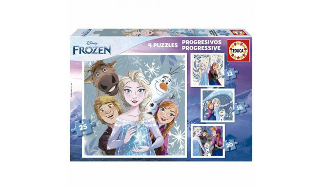 Puzzle Frozen Progressive difficulty