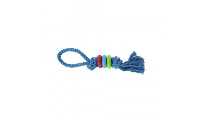 Koera mänguasi Dingo 30079 Sinine Puuvill Naturaalne kumm