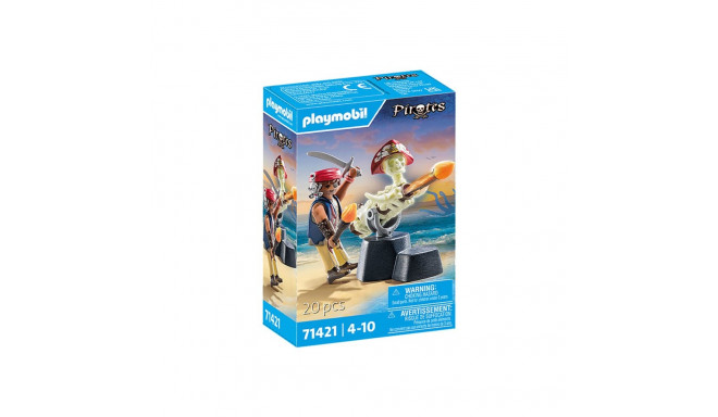 Playset Playmobil 71421 Piraat 20 Tükid, osad