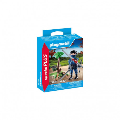 Playset Playmobil Ninja 15 Tükid, osad