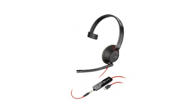 Headphone with Microphone HP Blackwire 5210 Black