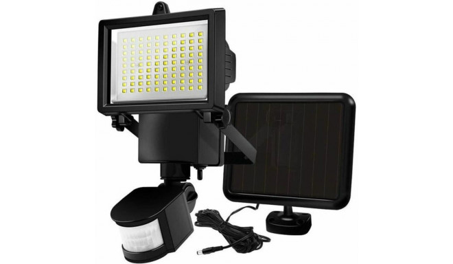 Solar-powered spotlight Lumi Garden Black