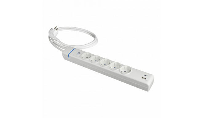 Power Socket - 5 sockets with Switch Solera 51ilac USB 250 V 16 A (1,5 m)