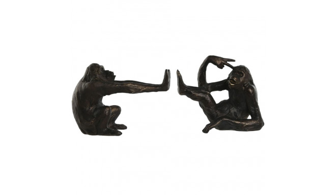 Bookend Home ESPRIT Resin Monkey 22,5 x 9,8 x 17 cm