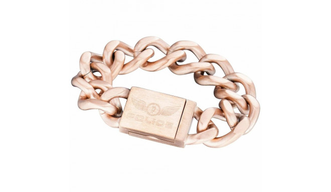 Men's Bracelet Police PJ25016BSRG.02-2 Stainless steel 21 cm