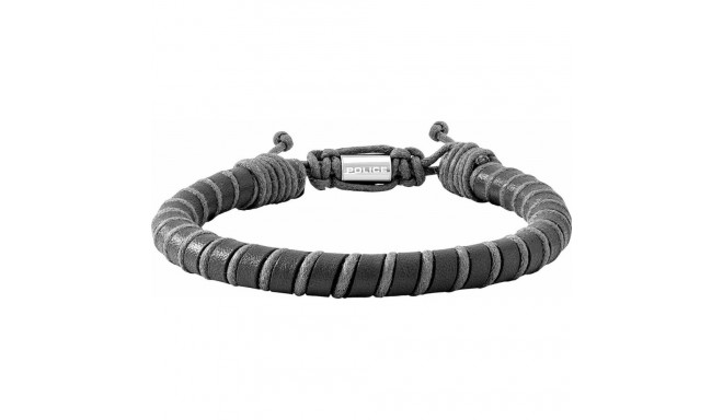 Men's Bracelet Police PJ26486BLB.01 Leather 19 cm