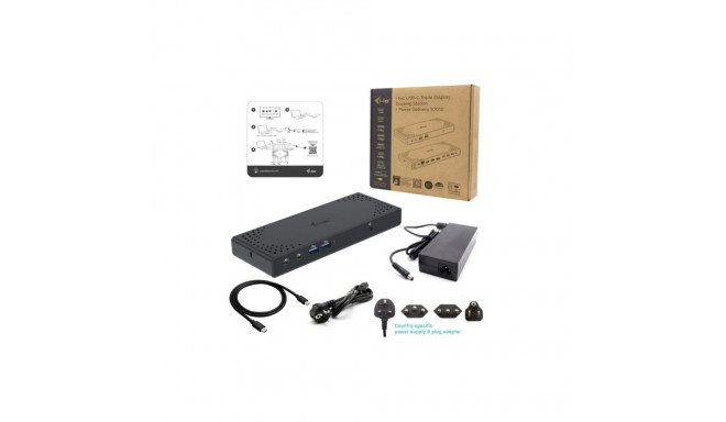 Keyboard case i-Tec C31TRIPLE4KDOCKPD