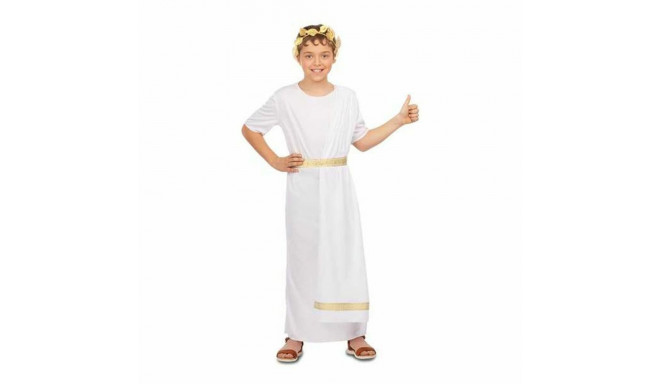 Maskeraadi kostüüm lastele My Other Me Valge Roomlane 3 Tükid, osad - 5-6 aastat