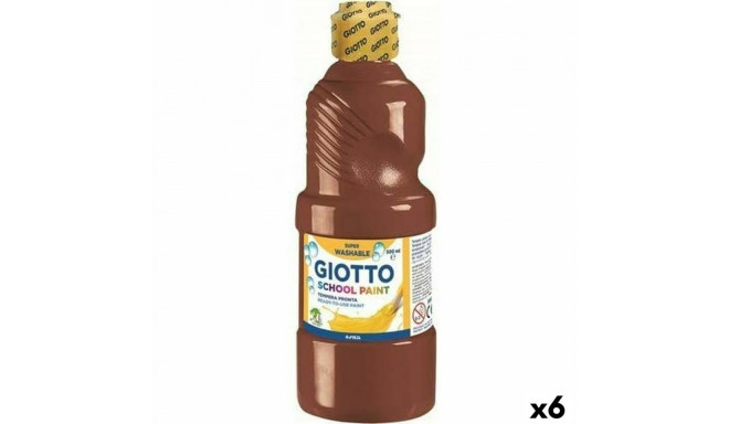 tempera Giotto   Brūns 500 ml (6 gb.)