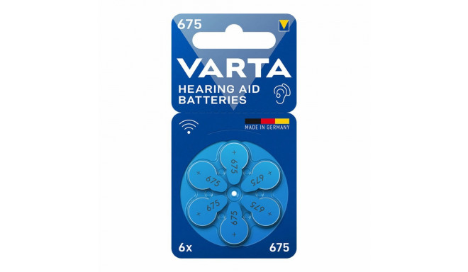 Батарея для слухового аппарата Varta Hearing Aid 675 PR44 6 штук