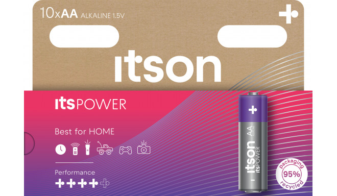 itson itsPOWER battery Alkaline LR6IPO/10HH