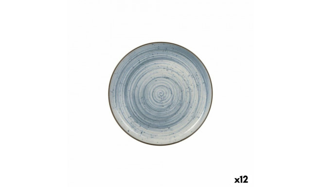 Snack tray La Mediterránea Swirl Circular Ø 25 x 2,6 cm (12 Units)