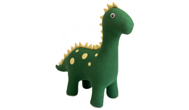Fluffy toy Crochetts AMIGURUMIS MAXI Green Dinosaur 78 x 103 x 29 cm