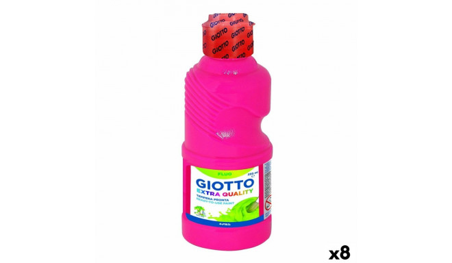 Tempera Giotto Fluo Roosa 250 ml (8 Ühikut)