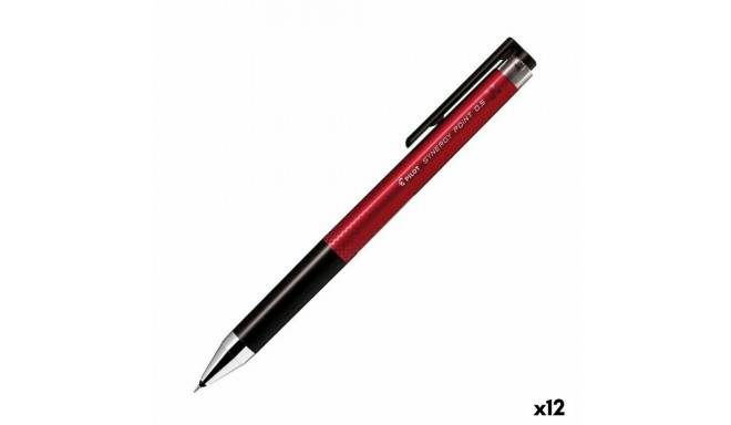 Gel pen Pilot Synergy Point Red 0,5 mm (12 Units)