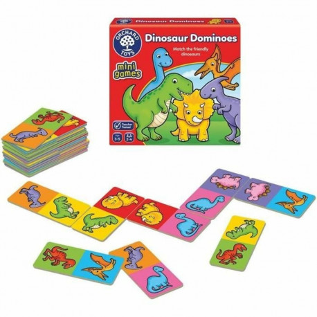 Hariv mäng kolm ühes Orchard Dinosaur Dominoes (FR)