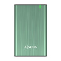 Kõvaketta Ümbris Aisens ASE-2525SGN Roheline 2,5"