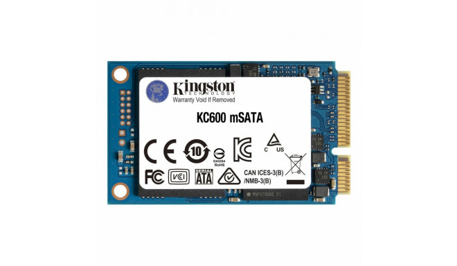 Hard Drive Kingston SKC600MS/512G 2 TB 512 GB SSD