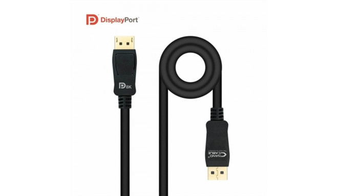 DisplayPort Cable NANOCABLE 10.15.2501 Black 1,5 m (1,5 m)