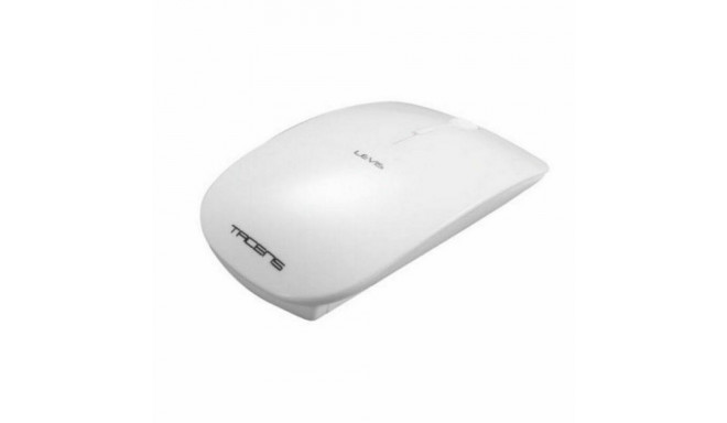 Keyboard and Wireless Mouse Tacens Levis Combo V2 White Spanish Qwerty