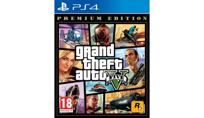 Videospēle PlayStation 4 Sony PS4 GTA5 PE