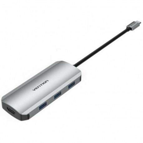 USB-jaotur Vention TOJHB 100 W 7-in-1