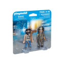 Playset Playmobil Policists Zaglis 9 Daudzums