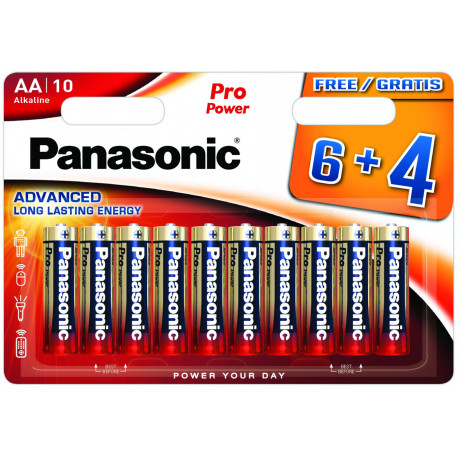Panasonic Pro Power patarei LR6PPG/10B (6+4tk)