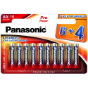 Panasonic Pro Power battery LR6PPG/10B (6+4pcs)