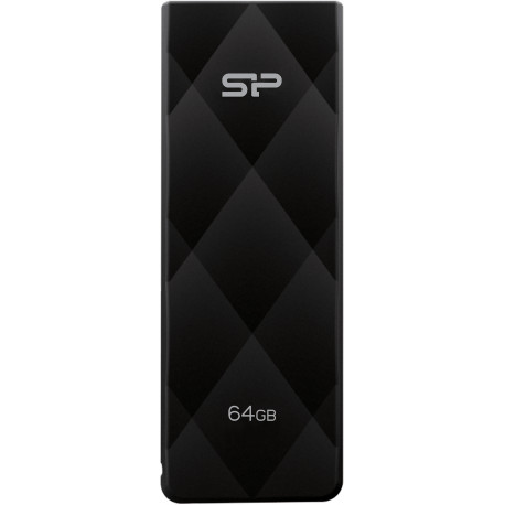 Silicon Power flash drive 64GB Blaze B20 USB 3.2, black
