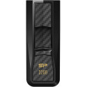 Silicon Power mälupulk 32GB Blaze B50 USB 3.0, must