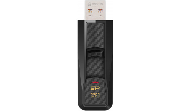 Silicon Power zibatmiņa 32GB Blaze B50 USB 3.0, melna