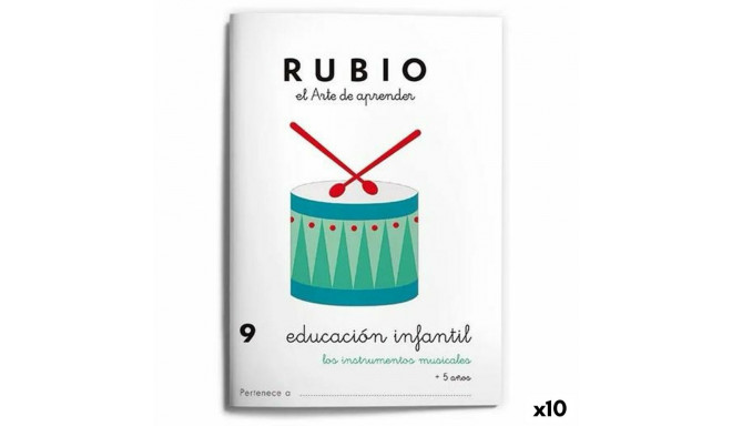 Early Childhood Education Notebook Rubio Nº9 A5 испанский (10 штук)