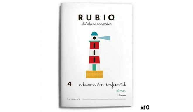 Early Childhood Education Notebook Rubio Nº4 A5 hispaania (10 Ühikut)