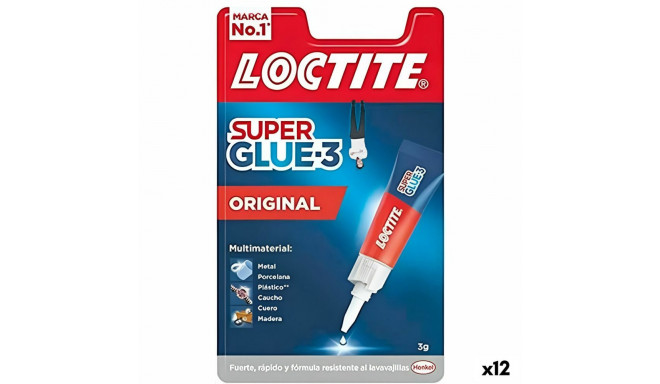 Kiirliim Loctite Super Glue 3 3 g (12 Ühikut)