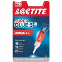 Tūlētēji Pielīpošs Loctite Super Glue 3 3 g (12 gb.)