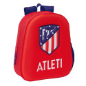 3D skolas soma Atlético Madrid Sarkans 27 x 33 x 10 cm