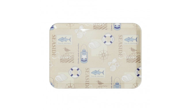 Поднос Versa Seaside полиэтилен RPET 27 x 2,2 x 38 cm