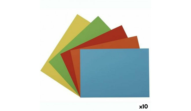 Cards Fabrisa Multicolour 50 x 65 cm 25 Sheets (10 Units)